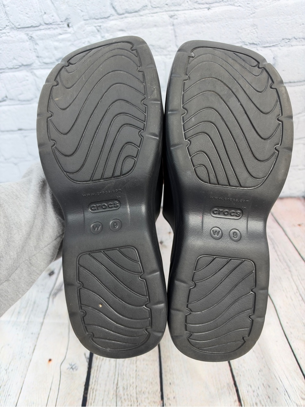 Crocs skyline sandal black womens size 9 - Picture 3 of 7